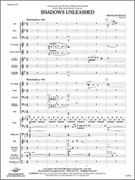 Cover icon of Full Score Shadows Unleashed: Score sheet music for concert band by Brian Balmages, intermediate skill level