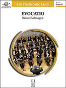 Cover icon of Full Score Evocatio: Score sheet music for concert band by Brian Balmages, intermediate skill level