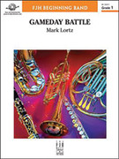 Cover icon of Full Score Gameday Battle: Score sheet music for concert band by Mark Lortz, intermediate skill level