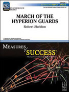 Cover icon of Full Score March of the Hyperion Guards: Score sheet music for concert band by Robert Sheldon, intermediate skill level