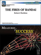 Cover icon of Full Score The Fires of Bandai: Score sheet music for concert band by Robert Sheldon, intermediate skill level