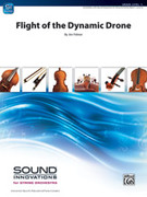 Cover icon of Flight of the Dynamic Drone sheet music for string orchestra (full score) by Jim Palmer, intermediate skill level