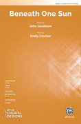 Cover icon of Beneath One Sun sheet music for choir (2-Part) by Emily Crocker and John Jacobson, intermediate skill level