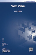 Cover icon of Vox Vibe sheet music for choir (SAB: soprano, alto, bass) by Greg Gilpin, intermediate skill level