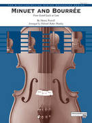 Cover icon of Minuet and Bourre (COMPLETE) sheet music for string orchestra by Henry Purcell, intermediate skill level