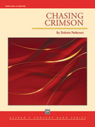 Cover icon of Chasing Crimson sheet music for concert band (full score) by Dakota Pederson, intermediate skill level