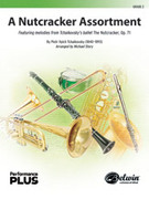 Cover icon of A Nutcracker Assortment (COMPLETE) sheet music for concert band by Pyotr Ilyich Tchaikovsky and Michael Story, intermediate skill level