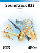 Cover icon of Soundtrack 823 sheet music for concert band (full score) by Patrick Roszell, intermediate skill level