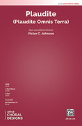Cover icon of Plaudite sheet music for choir (SATB: soprano, alto, tenor, bass) by Victor Johnson and Victor Johnson, intermediate skill level