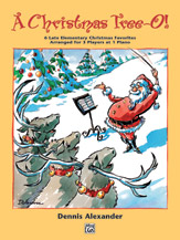 Cover icon of We Three Kings of Orient Are - Piano Trio (1 Piano, 6 Hands) sheet music for "Piano Trio (1 Piano, 6 Hands)" by Anonymous and Dennis Alexander, easy+ skill level
