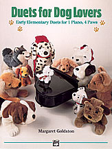 Cover icon of The Wagging Tail - Piano Duet (1 Piano, 4 Hands) sheet music for "Piano Duet (1 Piano, 4 Hands)" by Margaret Goldston, easy+ skill level