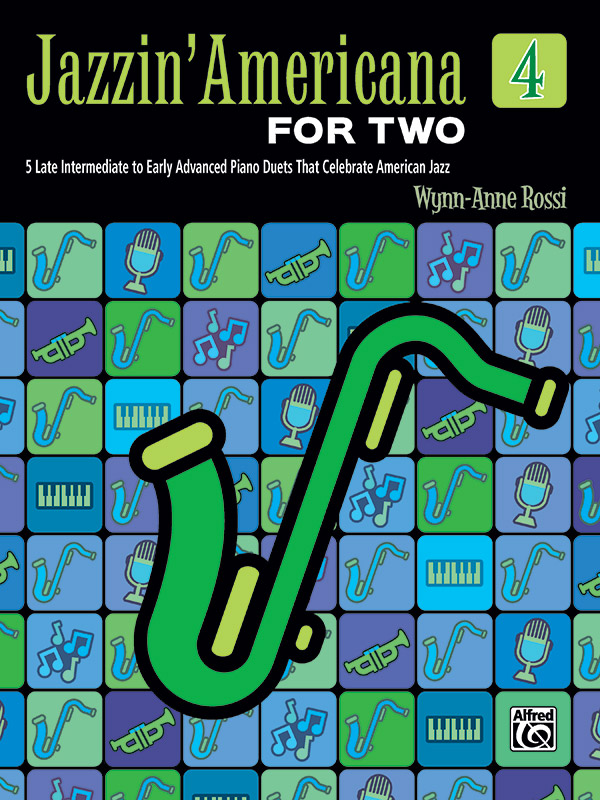Cover icon of Hot Jazz at the Green Mill - Piano Duet (1 Piano, 4 Hands) sheet music for "Piano Duet (1 Piano, 4 Hands)" by Wynn-Anne Rossi, easy+ skill level