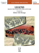 Cover icon of Legend (COMPLETE) sheet music for string orchestra by Elliot Del Borgo, intermediate skill level