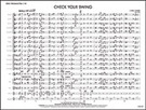 Cover icon of Check Your Swing (COMPLETE) sheet music for jazz band by Chris Sharp, intermediate skill level