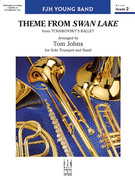 Cover icon of Theme from Swan Lake (COMPLETE) sheet music for concert band by Pyotr Ilyich Tchaikovsky, Pyotr Ilyich Tchaikovsky and Tom Johns, intermediate skill level