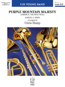 Cover icon of Purple Mountain Majesty (COMPLETE) sheet music for concert band by Samuel Augustus Ward and Samuel Augustus Ward, intermediate skill level