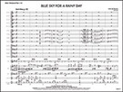 Cover icon of Blue Sky for a Rainy Day (COMPLETE) sheet music for jazz band by Erik Morales, intermediate skill level