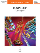 Cover icon of Tuning Up! sheet music for concert band (full score) by Les Taylor, intermediate skill level