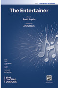 Cover icon of The Entertainer sheet music for choir (3-Part Mixed) by Scott Joplin, intermediate skill level