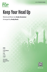 Cover icon of Keep Your Head Up sheet music for choir (TTB: tenor, bass) by Andy Grammer and Andy Beck, intermediate skill level