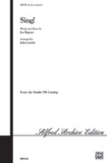 Cover icon of Sing! sheet music for choir (2-Part) by Joe Raposo and John Leavitt, intermediate skill level