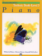 Cover icon of Alfred's Basic Piano Library: Technic Book 3 sheet music for piano solo by Willard A. Palmer, Morton Manus and Amanda Vick Lethco, intermediate skill level