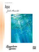 Cover icon of Aqua sheet music for piano solo by Jacki Alexander, intermediate skill level