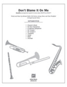Cover icon of Don't Blame It on Me sheet music for choir (full score) by Michael Bubl, intermediate skill level