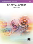 Cover icon of Celestial Sparks sheet music for string orchestra (full score) by Chris Thomas, intermediate skill level
