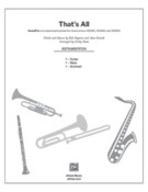 Cover icon of That's All (COMPLETE) sheet music for choir by Bob Haymes and Kirby Shaw, intermediate skill level