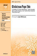 Cover icon of Christmas Pops Trio (A Medley) sheet music for choir (2-Part) by Anonymous and Jay Althouse, intermediate skill level