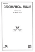 Cover icon of Geographical Fugue Geographical Fugue sheet music for choir SATB, a cappella (for Speaking Chorus)" by Ernst Toch, intermediate skill level