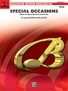Cover icon of Special Occasions (COMPLETE) sheet music for string orchestra by Anonymous and Bob Phillips, easy/intermediate skill level