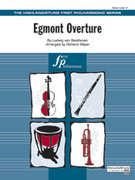 Cover icon of Egmont Overture sheet music for full orchestra (full score) by Richard Meyer, classical score, easy skill level