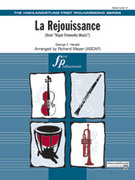 Cover icon of La Rejouissance sheet music for full orchestra (full score) by George Frideric Handel and Richard Meyer, classical score, easy skill level