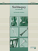 Cover icon of Soliloquy for Orchestra sheet music for full orchestra (full score) by Brendan McBrien, intermediate skill level