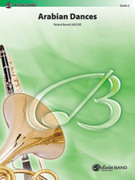 Cover icon of Arabian Dances sheet music for concert band (full score) by Roland Barrett, easy skill level