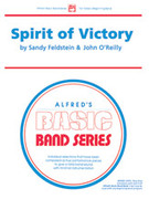 Cover icon of Spirit of Victory sheet music for concert band (full score) by Sandy Feldstein, beginner skill level