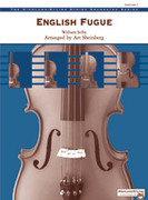 Cover icon of English Fugue sheet music for string orchestra (full score) by William Selby and Art Sheinberg, classical score, easy/intermediate skill level