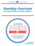 Cover icon of Starship Overture (COMPLETE) sheet music for concert band by Sandy Feldstein, beginner skill level