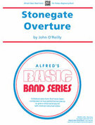 Cover icon of Stonegate Overture sheet music for concert band (full score) by Sandy Feldstein, beginner skill level