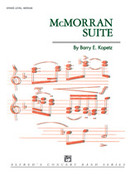Cover icon of McMorran Suite sheet music for concert band (full score) by Barry E. Kopetz, intermediate skill level