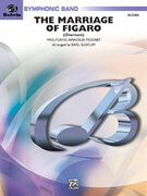Cover icon of The Marriage of Figaro Overture sheet music for concert band (full score) by Wolfgang Amadeus Mozart and Earl Slocum, classical score, intermediate skill level