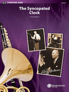 Cover icon of The Syncopated Clock (COMPLETE) sheet music for concert band by Leroy Anderson, intermediate skill level