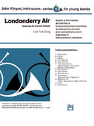 Cover icon of Londonderry Air, featuring the Clarinet section (COMPLETE) sheet music for concert band by Anonymous and John Kinyon, classical score, beginner skill level
