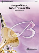 Cover icon of Songs of Earth, Water, Fire and Sky sheet music for concert band (full score) by Robert W. Smith, advanced skill level