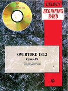 Cover icon of Overture 1812 sheet music for concert band (full score) by Anonymous and Michael Story, classical score, beginner skill level