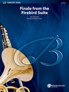 Cover icon of Finale from The Firebird Suite (COMPLETE) sheet music for concert band by Igor Stravinsky, classical score, easy/intermediate skill level