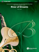 Cover icon of River of Dreams sheet music for concert band (full score) by Victor Lopez, classical score, easy skill level