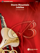Cover icon of Storm Mountain Jubilee sheet music for concert band (full score) by Carl Strommen, beginner skill level